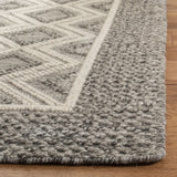Safavieh Vermont 4'-0" x 6'-0" Rug in Grey / Ivory