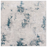 Safavieh Orchard 6'-7" x 6'-7" Rug in Grey / Blue