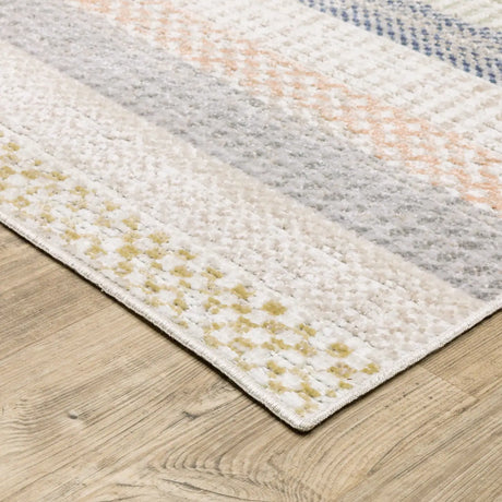 Oriental Weavers Sphinx Cavett CAV08 Multi Rugs - corner detail