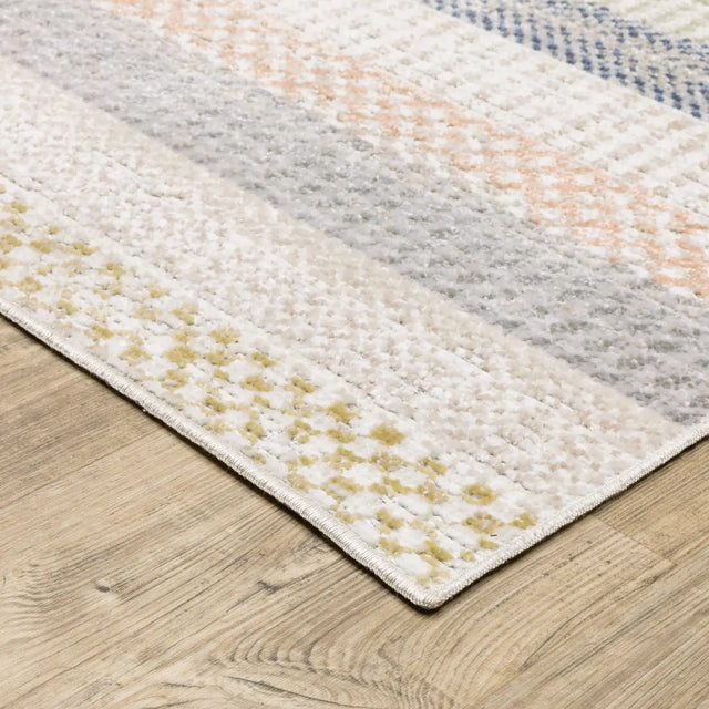 Oriental Weavers Sphinx Cavett CAV08 Multi Rugs - corner detail