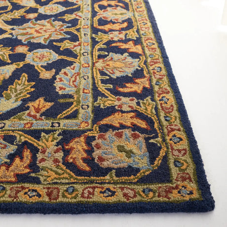 Safavieh Blossom 5'-0" x 8'-0" Rug in Navy