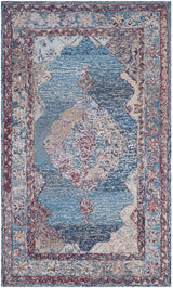 Safavieh Vintage Oushak 3'-0" x 5'-0" Rug in Blue