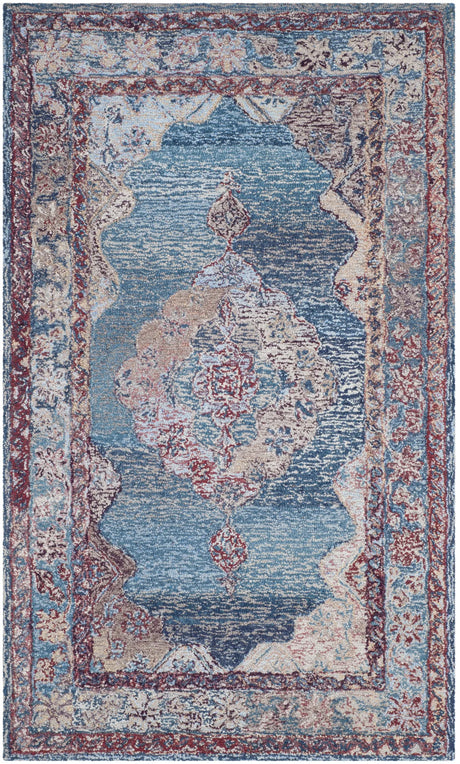 Safavieh Vintage Oushak 3'-0" x 5'-0" Rug in Blue