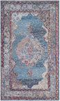 Safavieh Vintage Oushak 3'-0" x 5'-0" Rug in Blue