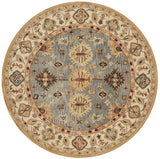 Safavieh Antiquity 6'-0" x 6'-0" Rug in Blue / Ivory