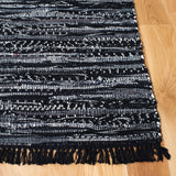 Safavieh Rag Rug 4'-0" x 6'-0" Rug in Black