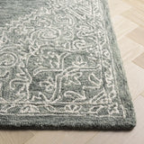 Safavieh Metro 4'-0" x 6'-0" Rug in Green / Ivory