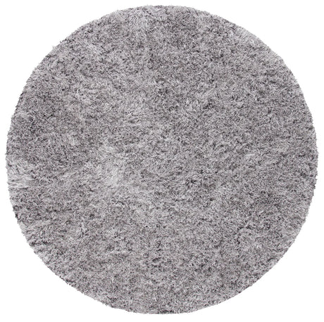 Safavieh Shag 6'-0" x 6'-0" Rug in Silver