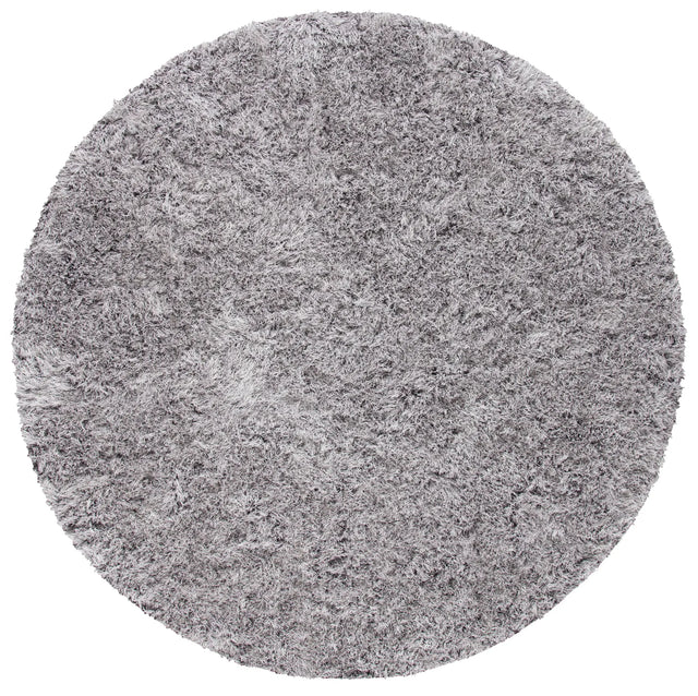 Safavieh Shag 6'-0" x 6'-0" Rug in Silver