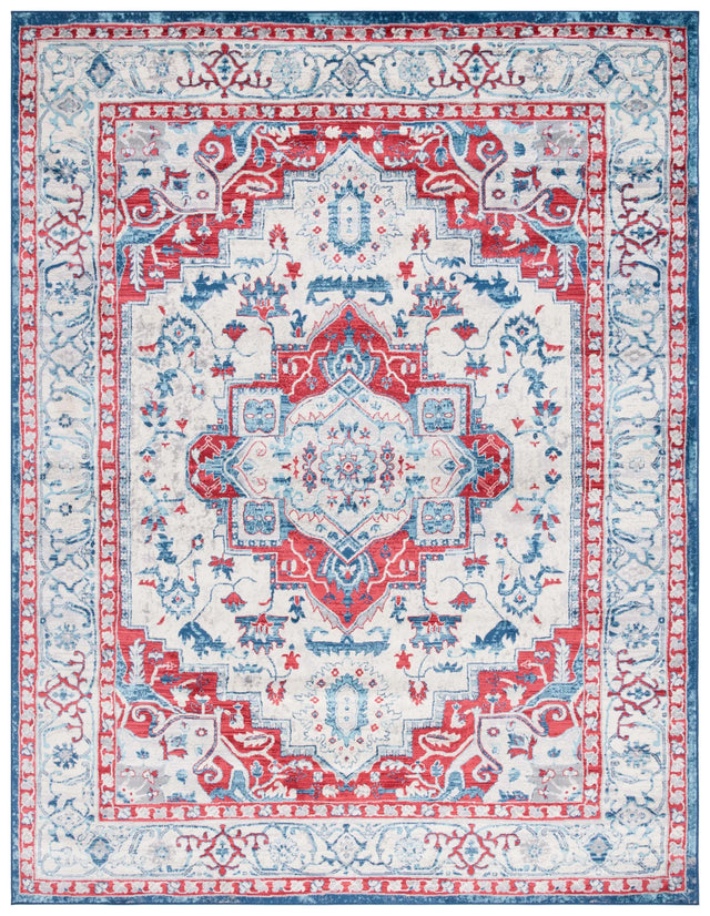 Safavieh Brentwood 10'-0" x 13'-0" Rug in Beige / Red
