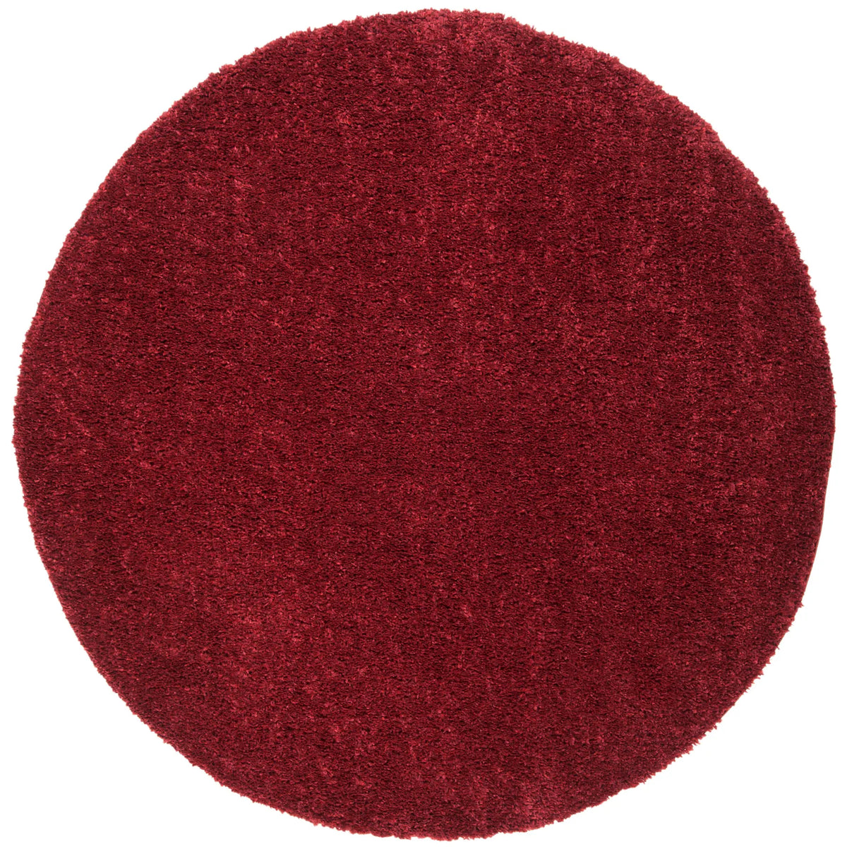 Safavieh August Shag 900 5'-3" x 5'-3" Rug in Burgundy