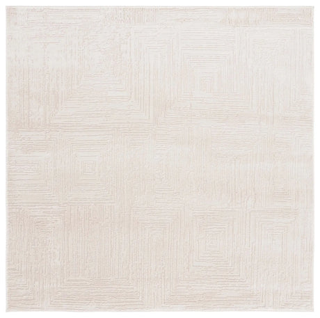 Safavieh Whisper 6'-7" x 6'-7" Rug in Beige