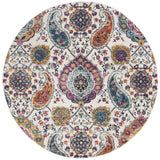 Safavieh Madison 5'-3" x 5'-3" Rug in Cream / Multi
