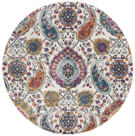 Safavieh Madison 5'-3" x 5'-3" Rug in Cream / Multi