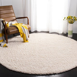 Safavieh Sga-Athens Shag 6'-7" x 6'-7" Rug in White