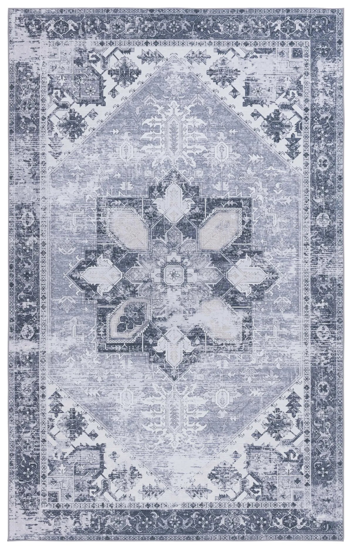 Safavieh Tucson 4'-0" x 6'-0" Rug in Grey