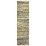 Oriental Weavers Sphinx Atlas 8037J Gold/Green Rugs - runner