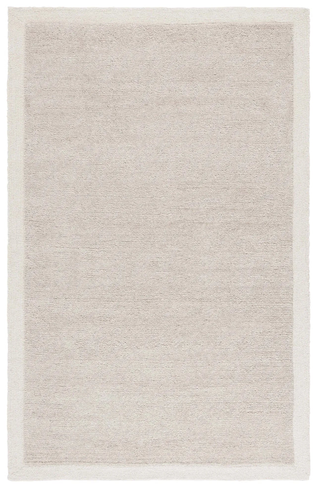 Safavieh Metro 4'-0" x 6'-0" Rug in Light Grey / Ivory