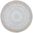 Safavieh Cape Cod 3'-0" x 3'-0" Rug in Grey / Yellow