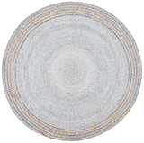 Safavieh Cape Cod 3'-0" x 3'-0" Rug in Grey / Yellow