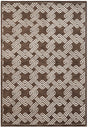 Safavieh Mosaic 4'-0" x 6'-0" Rug in Brown / Creme