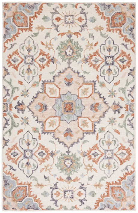 Safavieh Metro 4'-0" x 6'-0" Rug in Ivory / Green