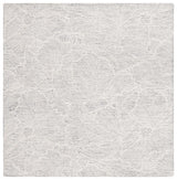 Safavieh Ebony 6'-0" x 6'-0" Rug in Grey / Ivory