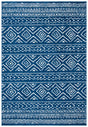 Safavieh Tulum 4'-0" x 6'-0" Rug in Navy / Ivory