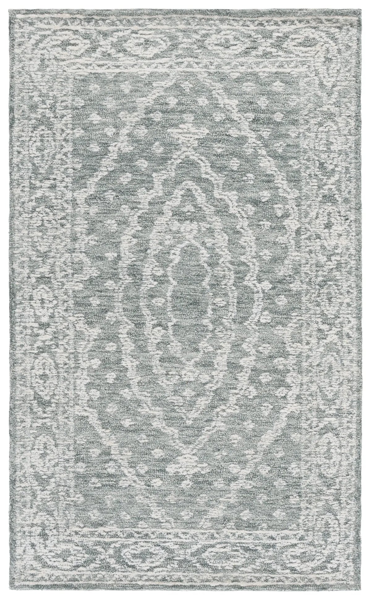 Safavieh Ebony 3'-0" x 5'-0" Rug in Ivory / Grey