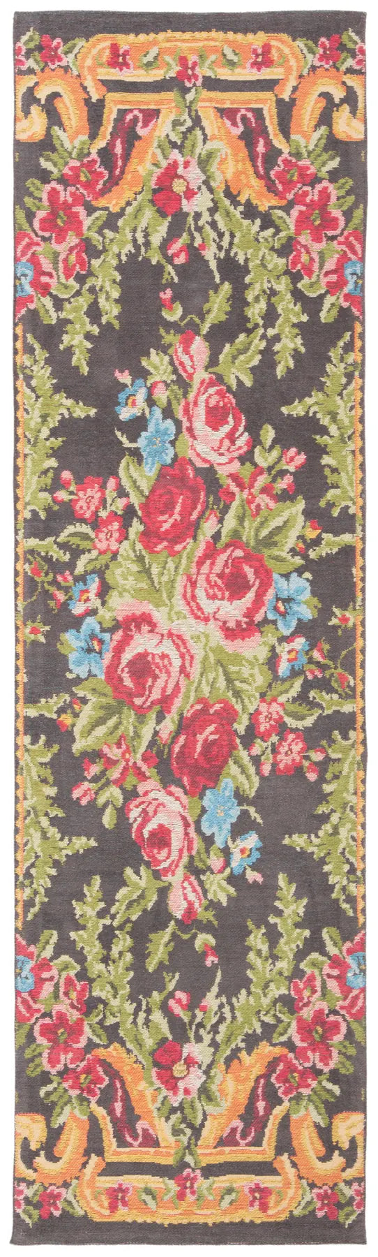 Safavieh Classic Vintage 2'-3" x 8'-0" Rug in Grey / Rose