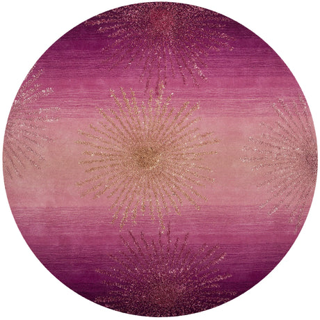 Safavieh Soho 6'-0" x 6'-0" Rug in Pink