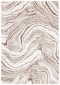 Safavieh Meadow 500 4'-0" x 6'-0" Rug in Beige / Brown
