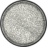 Safavieh Chelsea 5'-6" x 5'-6" Rug in Ivory / Black