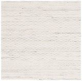 Safavieh Ebony 6'-0" x 6'-0" Rug in Light Grey / Ivory