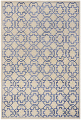 Safavieh Mosaic 4'-0" x 6'-0" Rug in Cream / Purple