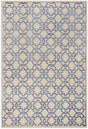 Safavieh Mosaic 4'-0" x 6'-0" Rug in Cream / Purple