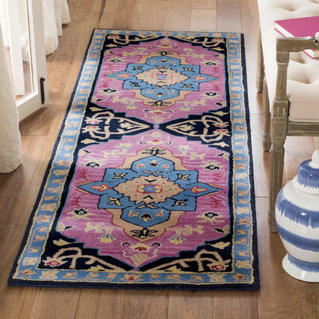 Safavieh Bellagio 2'-3" x 7'-0" Rug in Pink / Multi