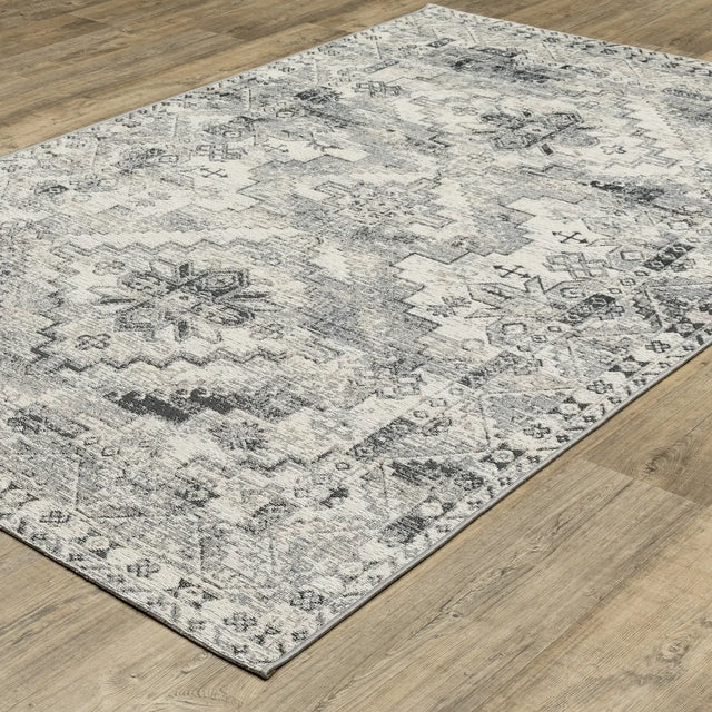 Oriental Weavers Sphinx Naples 1346Z Ivory Rugs - angle detail