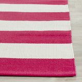 Safavieh Montauk 2'-3" x 11'-7" Rug in Red / Ivory