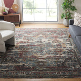 Safavieh Izmir 10'-0" x 14'-0" Rug in Blue / Light Brown