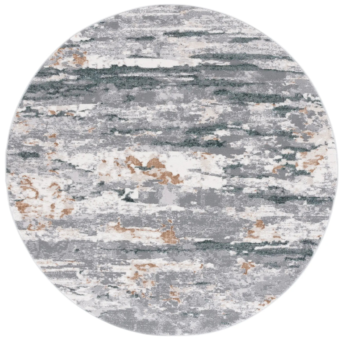 Safavieh Alenia 100 6'-7" x 6'-7" Rug in Grey / Blue