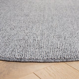 Safavieh River 6'-7" x 6'-7" Rug in Grey / Ivory