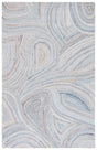 Safavieh Abstract 4'-0" x 6'-0" Rug in Beige / Blue