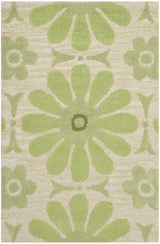 Safavieh Safavieh Kids 2'-0" x 3'-0" Rug in Beige / Green