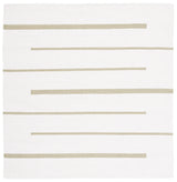 Safavieh Montauk 6'-0" x 6'-0" Rug in Ivory / Light Green