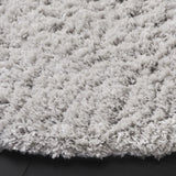 Safavieh Indie Shag 4'-0" x 4'-0" Rug in Grey