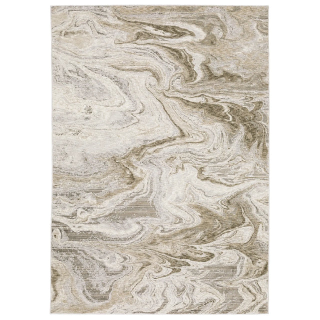 Oriental Weavers Sphinx Nebulous 530E9 Beige/ Ivory Rugs - main flat