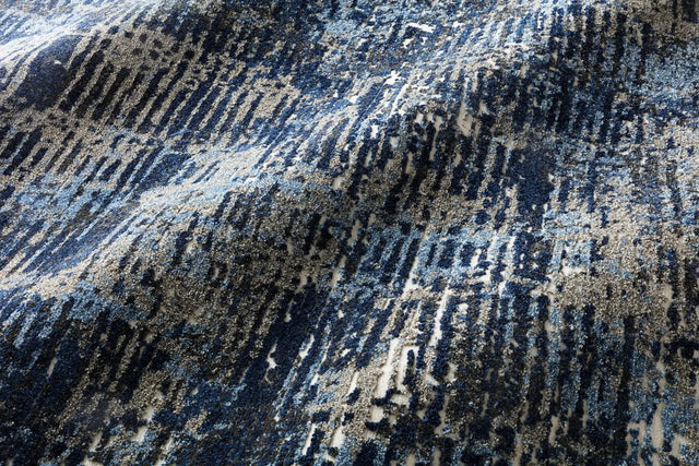 Loloi Viera Vr-09 Dark Blue / Grey Rugs - organic detail