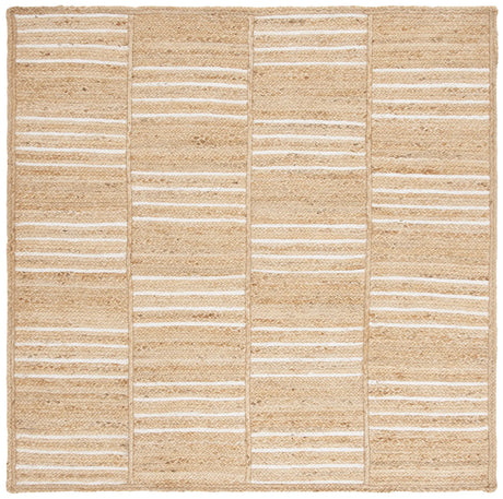 Safavieh Natural Fiber 6'-0" x 6'-0" Rug in Natural / Ivory