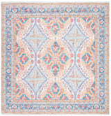 Safavieh Saffron 6'-0" x 6'-0" Rug in Rust / Blue